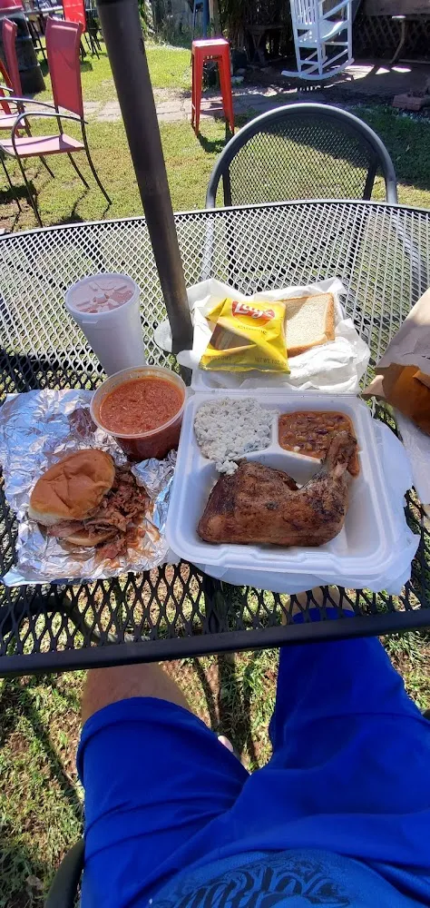 BBQ Platter Half Chicken